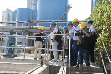 浙江省生态环境厅一行到莅临南宫ng28考察指导