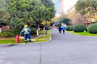 防患于未“燃”| 南宫ng28组织开展消防演练活动