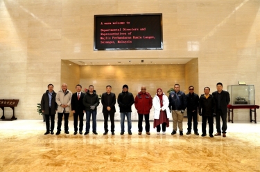 马来西亚瓜拉冷岳市议会领导及地方代表一行莅临南宫ng28指导交流