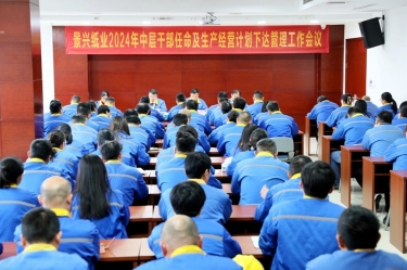 开拓创新 铿锵前行|南宫ng28召开2024年中层干部任命及生产经营计划下达管理工作会议