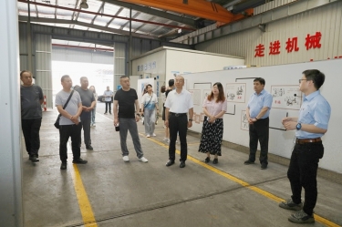 实地观摩促交流 技能赋能助发展 | 山东省淄博市淄川区总工会党组成员、副主席冯进明一行莅临南宫ng28调研交流