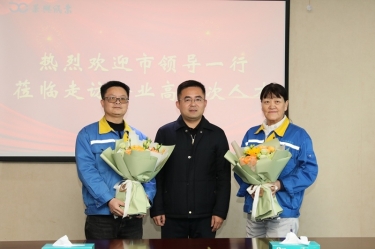 新春送暖 政企同心 | 平湖市领导走访南宫ng28高层次人才、困难职工、劳动模范